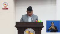 भूमिहीन र सुकुम्बासी व्यवस्थापनमा सरकारको तयारीमाथि कांग्रेस नेता आङ्देम्बेको प्रश्न