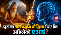 ऋषिले आकाश पढे, आज एआईले तथ्याङ्क पढ्छ : के दुवैको जरा एउटै हो ?