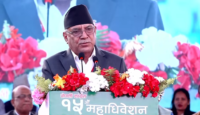 गगनजीले नेपाली कांग्रेसलाई नयाँ इतिहासतिर डो¥याउनुभयो : प्रचण्ड